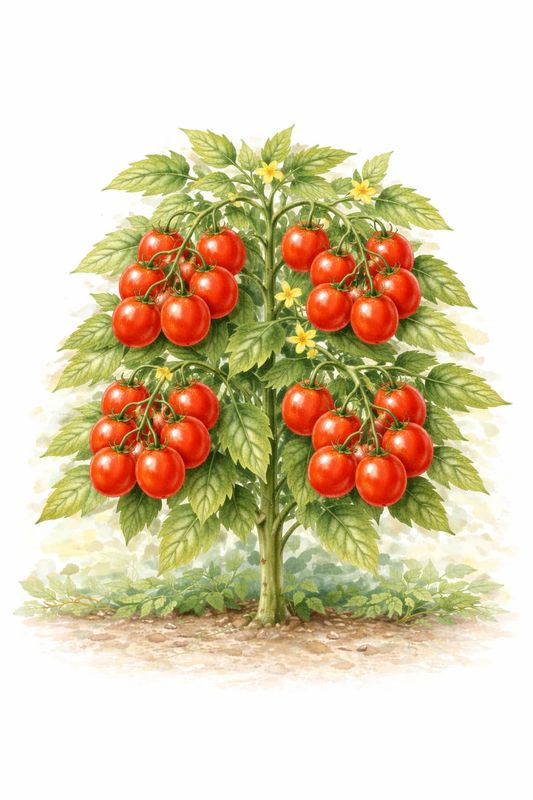 Semences de tomate Jasper – cerise productive et résistante