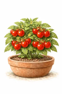 Semences de tomate Bonsaï – mini décorative délicieuse