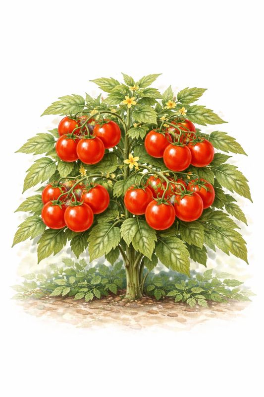 Semences de tomate Red Robin – Tomate naine pour balcon