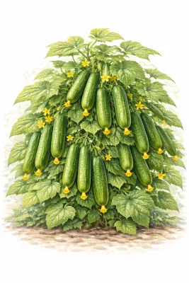 Semences de concombre green finger – mini concombre croquant