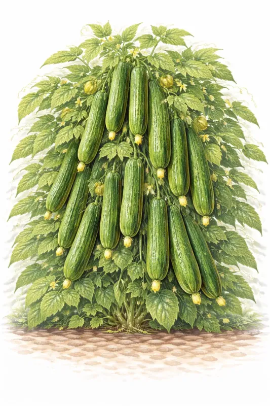 Semences concombre sashimi – variété japonaise croquante à pollinisation libre