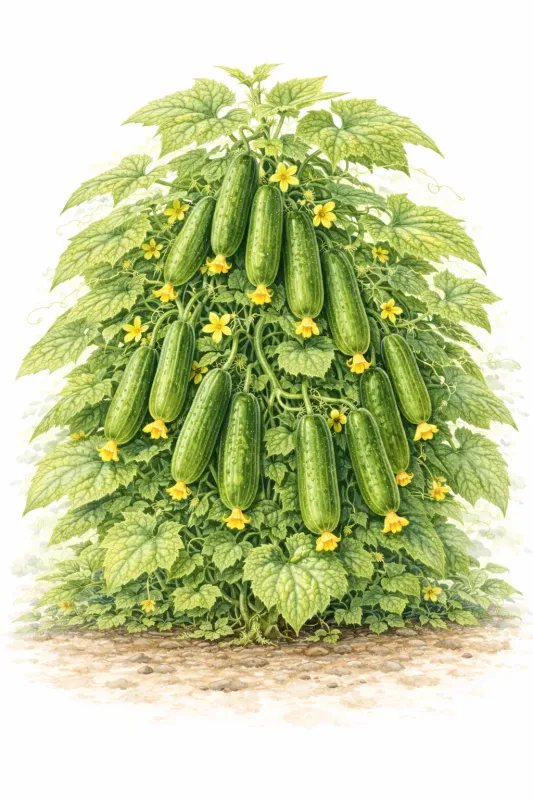 Semences de concombre quick snack – mini concombre hâtif et croquant