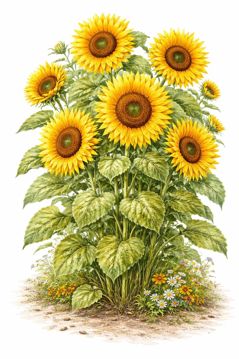 Semences Tournesol Giant – variété impressionnante
