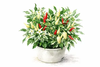 Semences de piment Uchu Cream – doux couleur crème