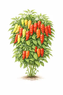 Semences de piment Aji Rain Forest – fruité et aromatique