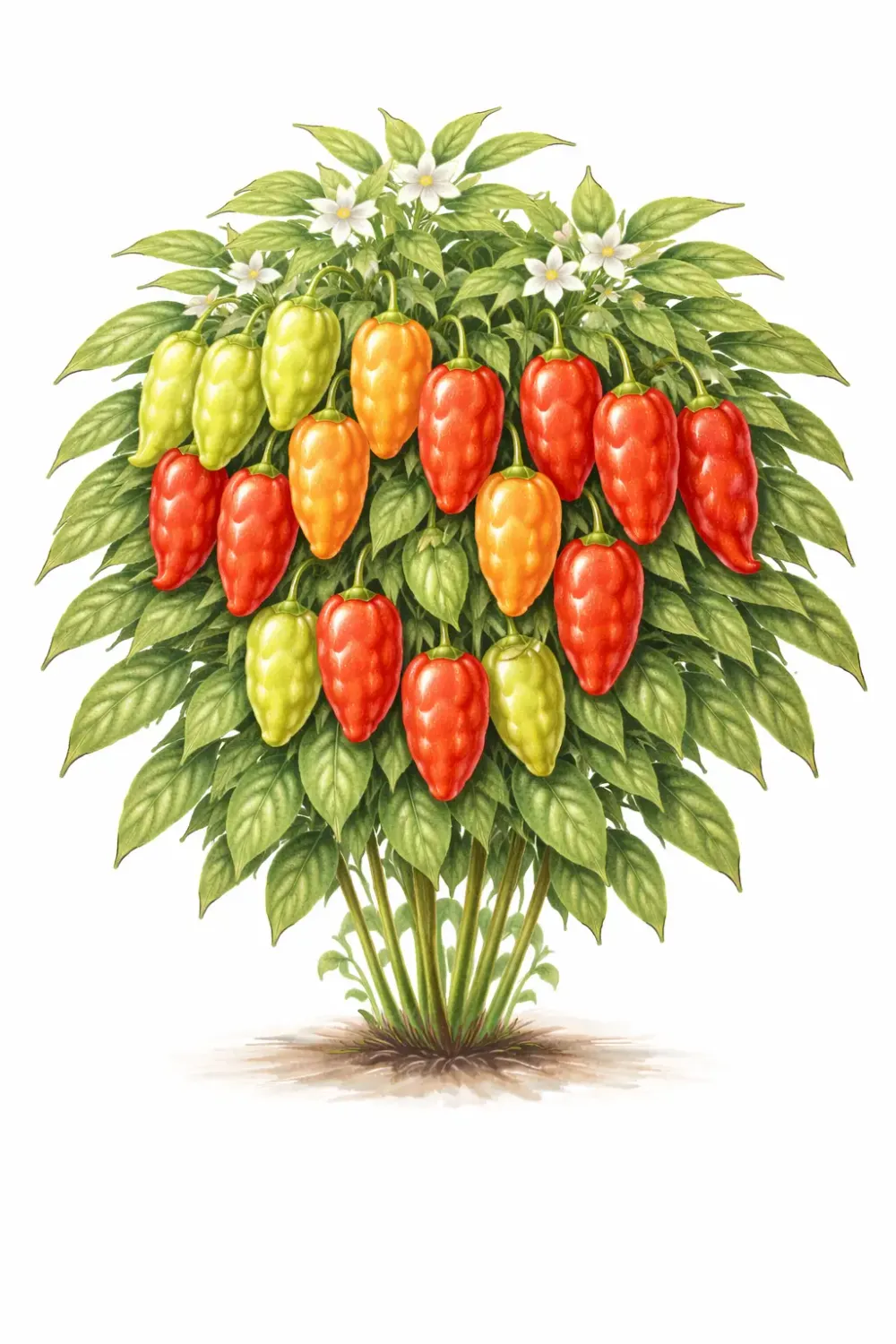 Semences de piment Aji Habanero – Piment fort fruité type habanero