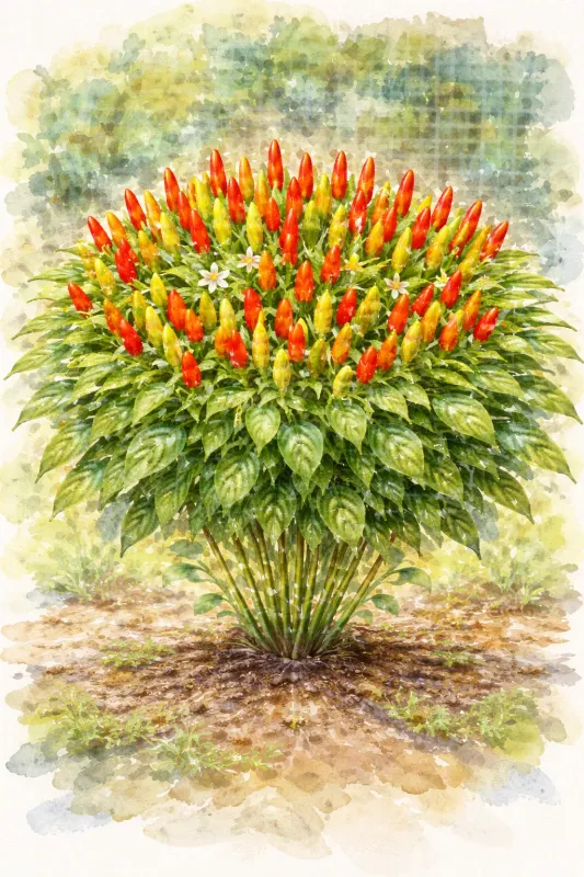 Semences de piment Piri Piri – Piment fort africain