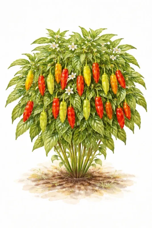 Semences de piment Aji Guyana – Piment fort aromatique