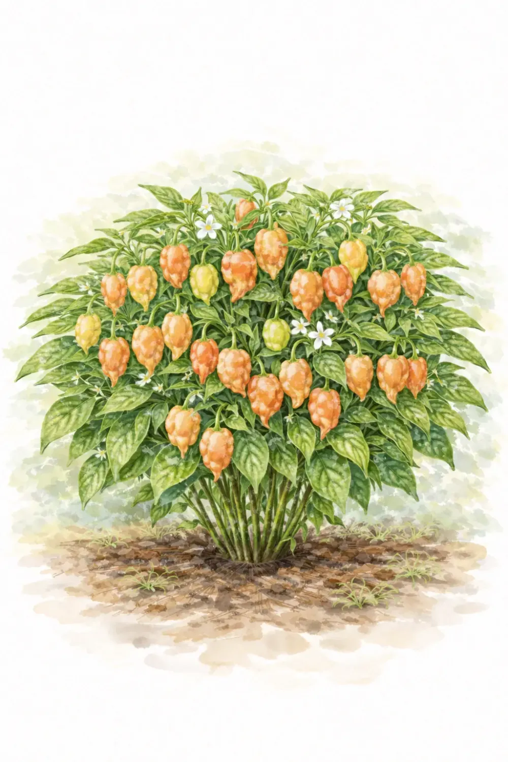 Semences de piment Carolina Reaper Peach – Piment l'un des  plus fort au monde