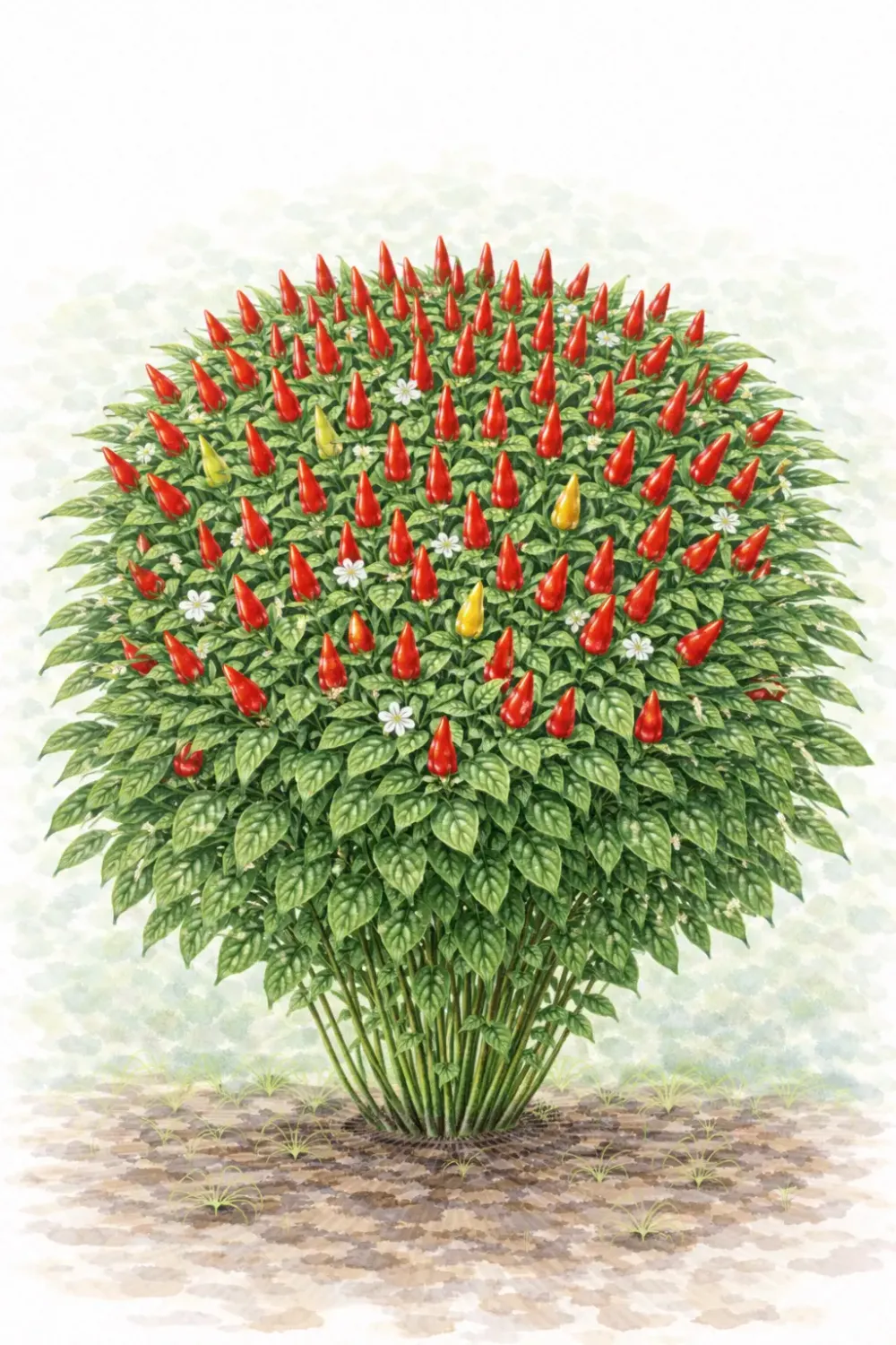 Semences de piment Thaï Dragon – Piment très fort asiatique