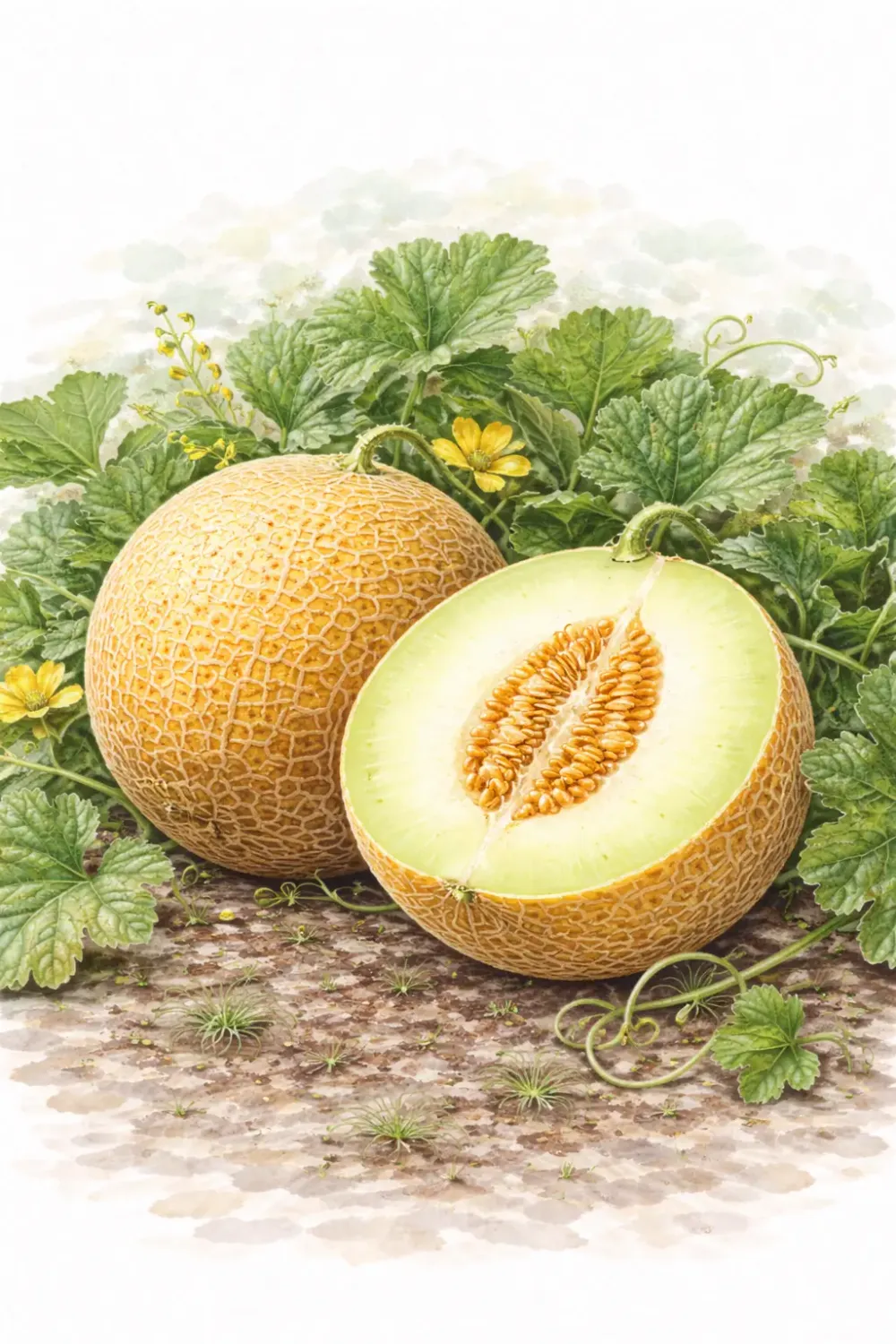 Semences de melon miel Honeycomb – Melon sucré et rafraîchissant