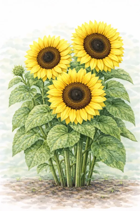 Semences de tournesol Titan - fleurs géantes