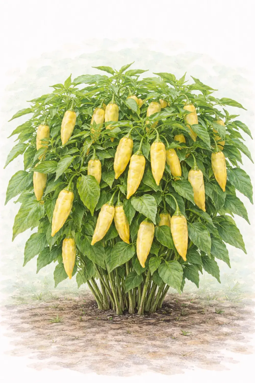 Semences de piment Aji Ananas – fruits jaunes fruités