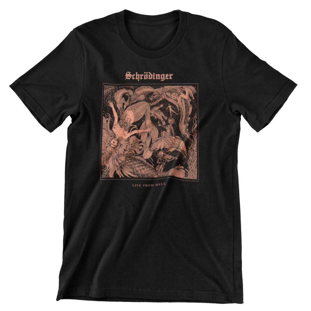 Schrödinger "Live From Hell" T-Shirt