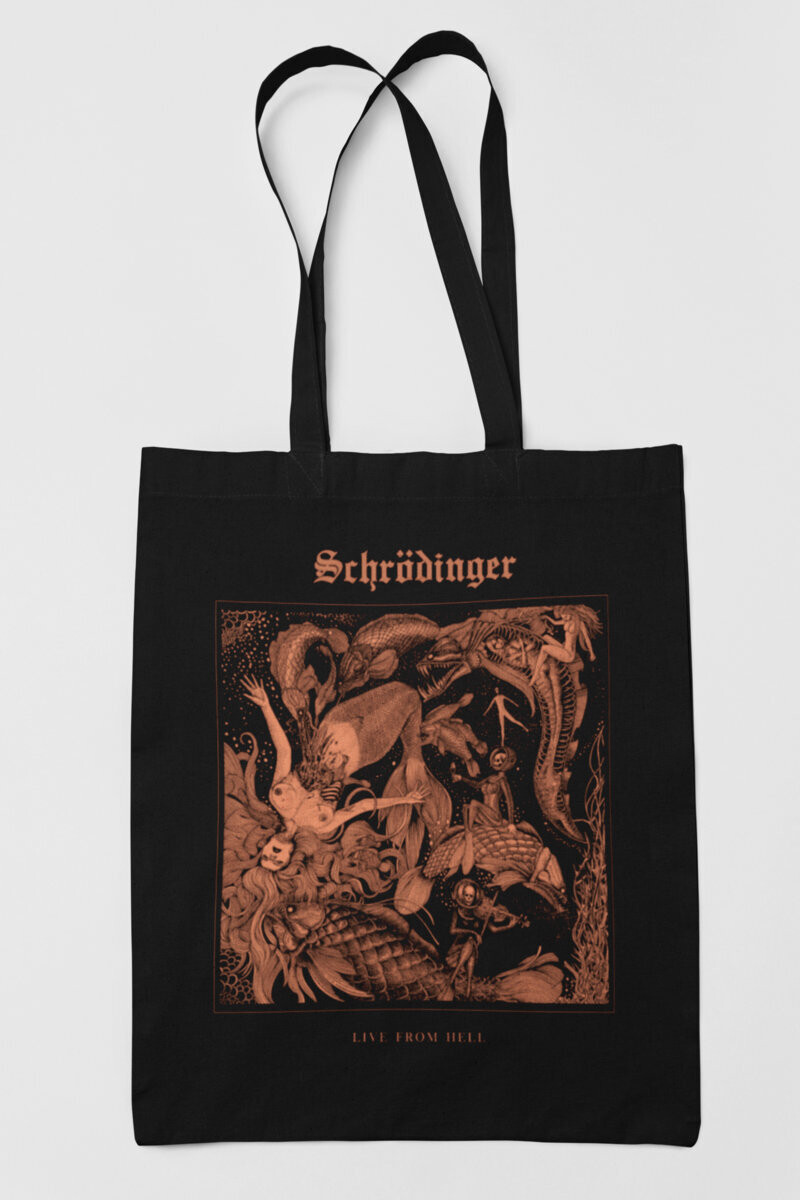 Schrödinger - Live From Hell Tote bag