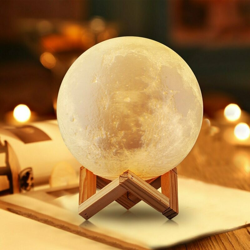 Lámpara de Luna 3D Multicolor