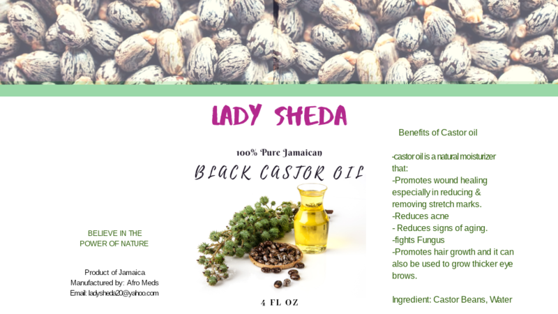 Jamaican Black castor oil