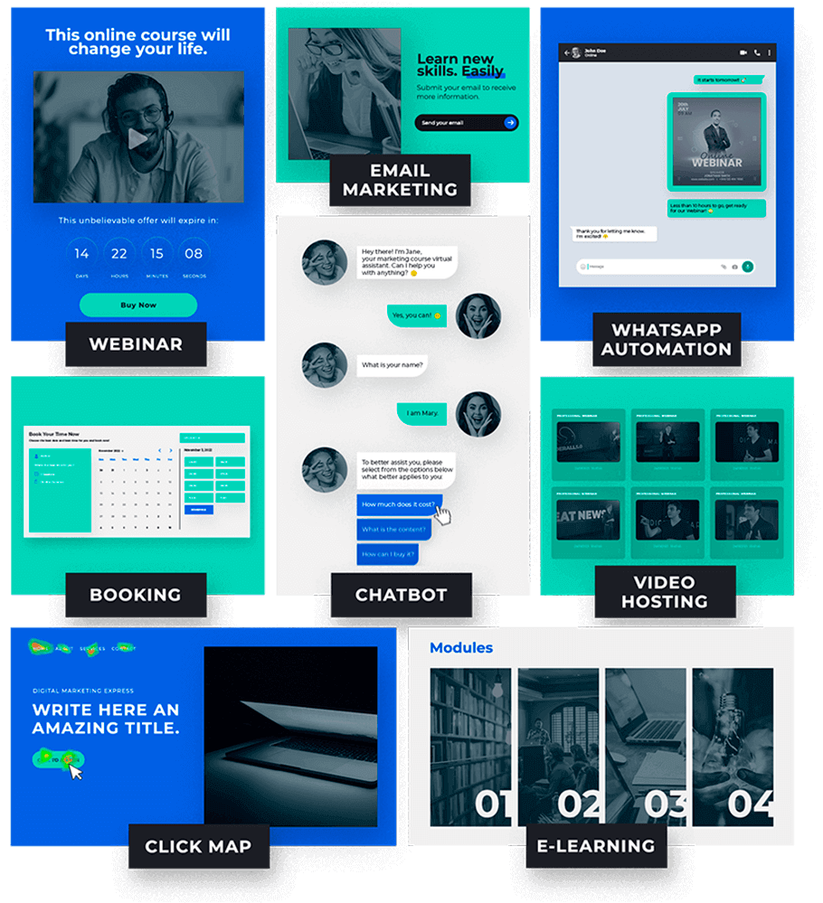 ¡MARKETING DIGITAL, con más de 40 herramientas y +1.000 funciones PARA TU NEGOCIO o EMPRENDIMIENTO¡