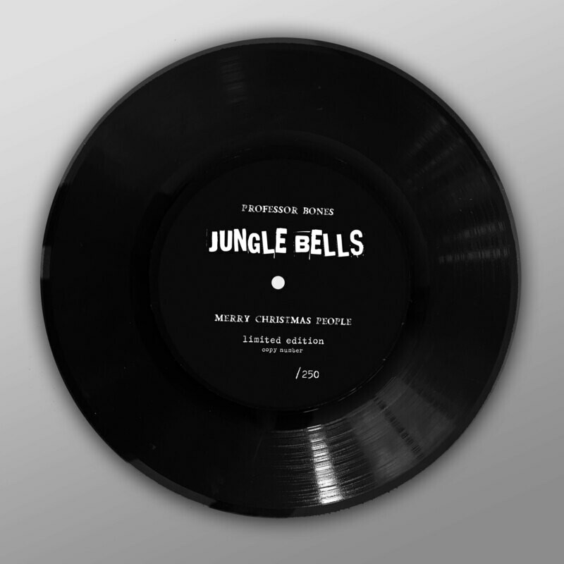 PROFESSOR BONES - Jungle Bells (SINGLE PAINTED VINYL 7")