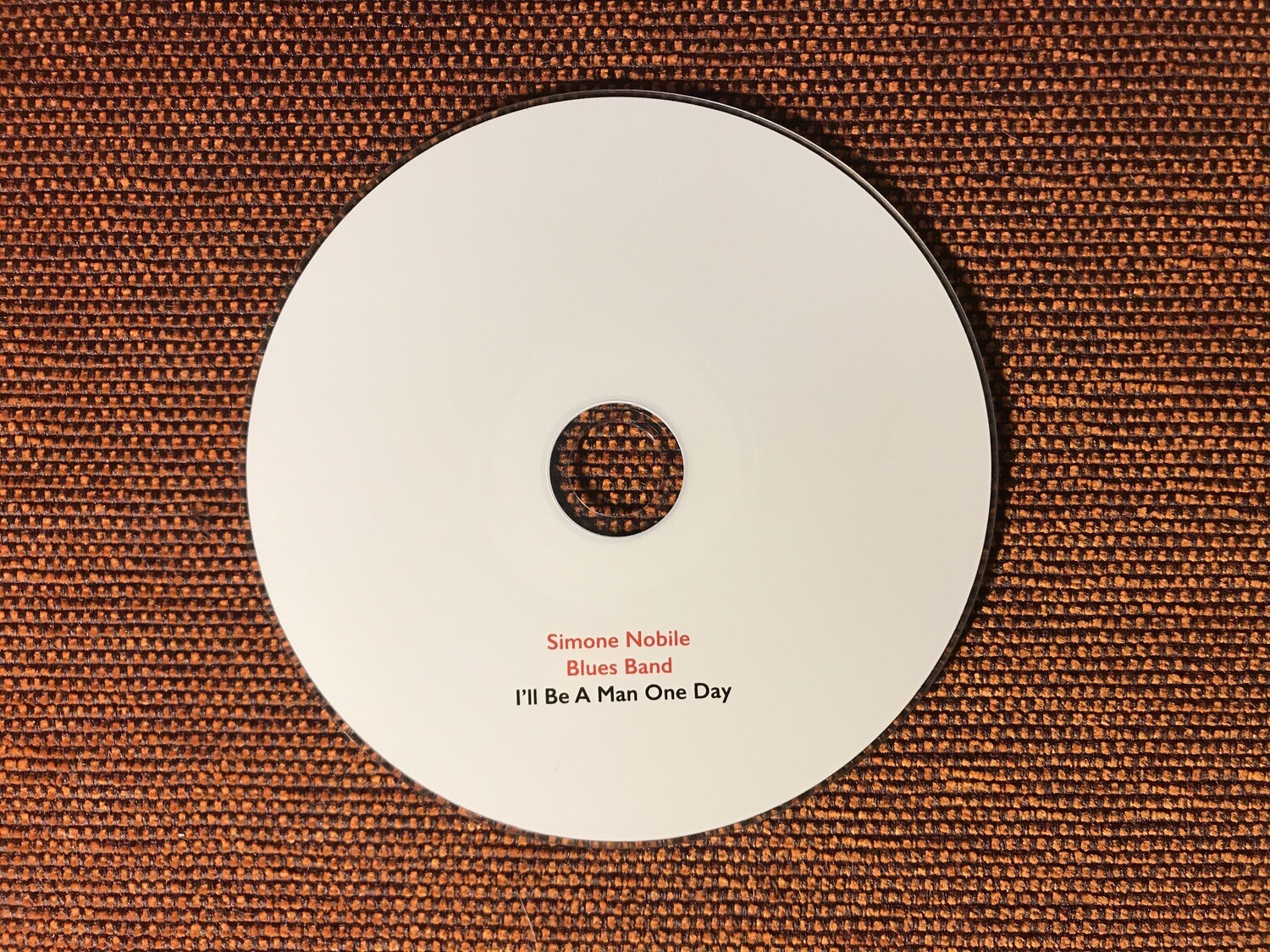 SIMONE NOBILE BLUES BAND - I'll be a man one day (CD)