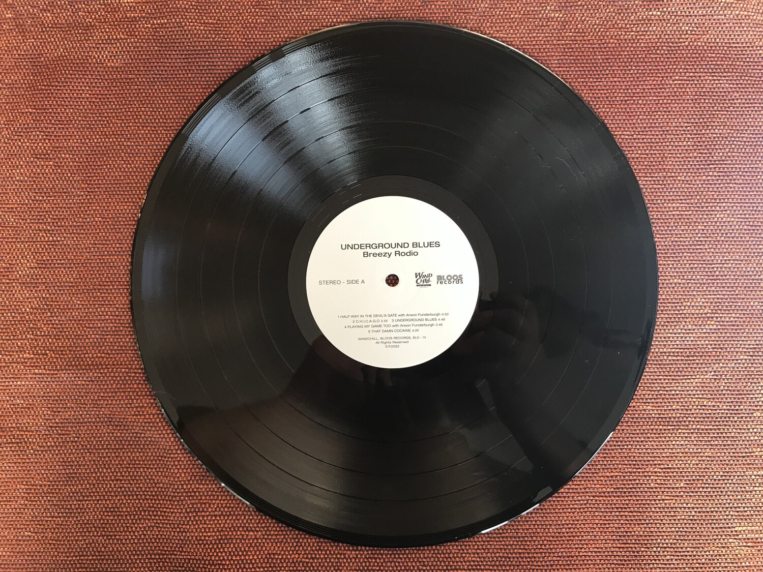 BREEZY RODIO - Underground Blues (LP Vinyl)