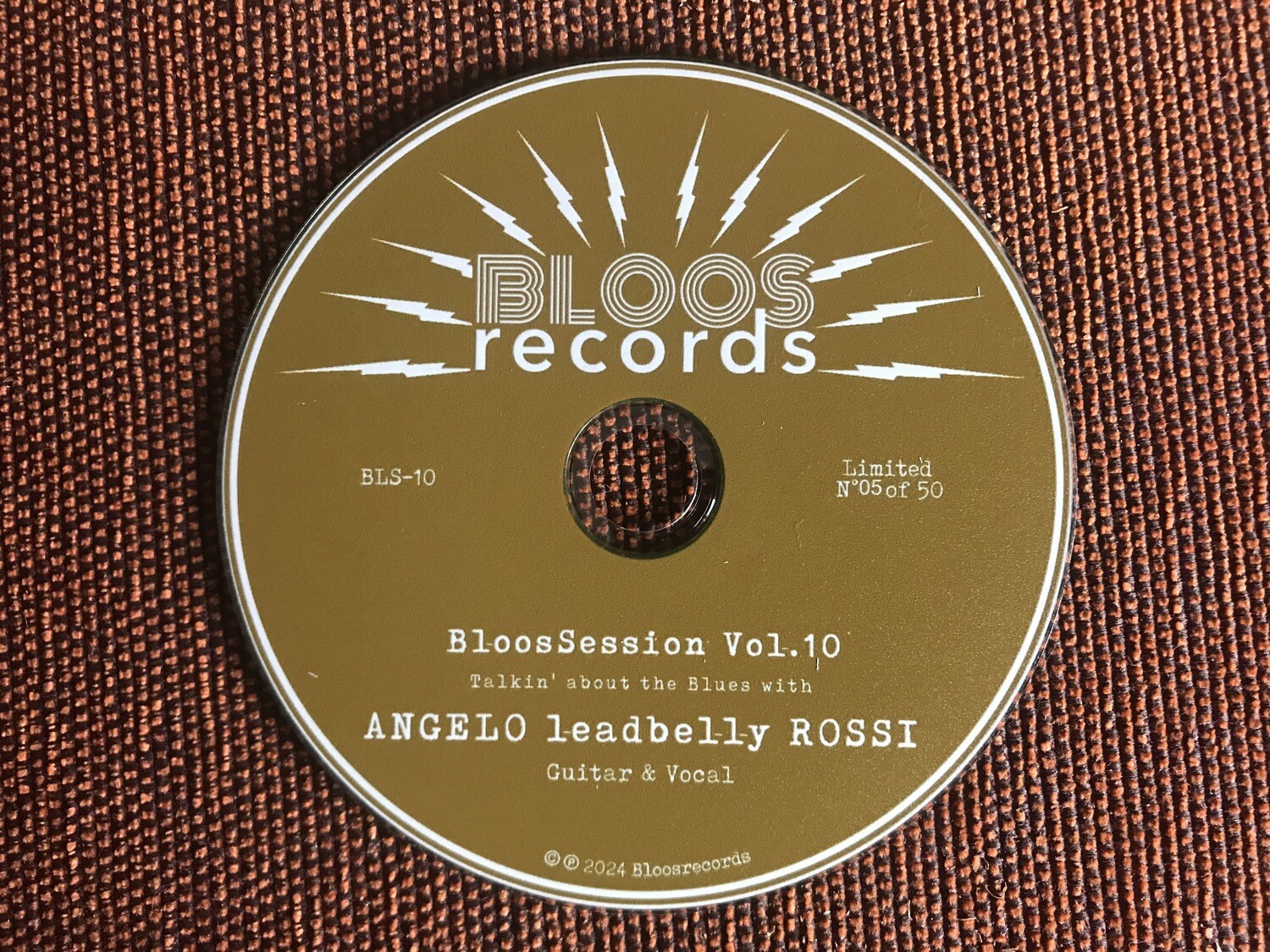 Bloossession Vol.10 - ANGELO LEADBELLY ROSSI (CD) Super Limited (50)