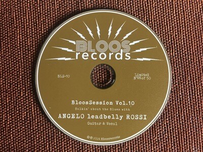 Bloossession Vol.10 - ANGELO LEADBELLY ROSSI (CD) Super Limited (50)