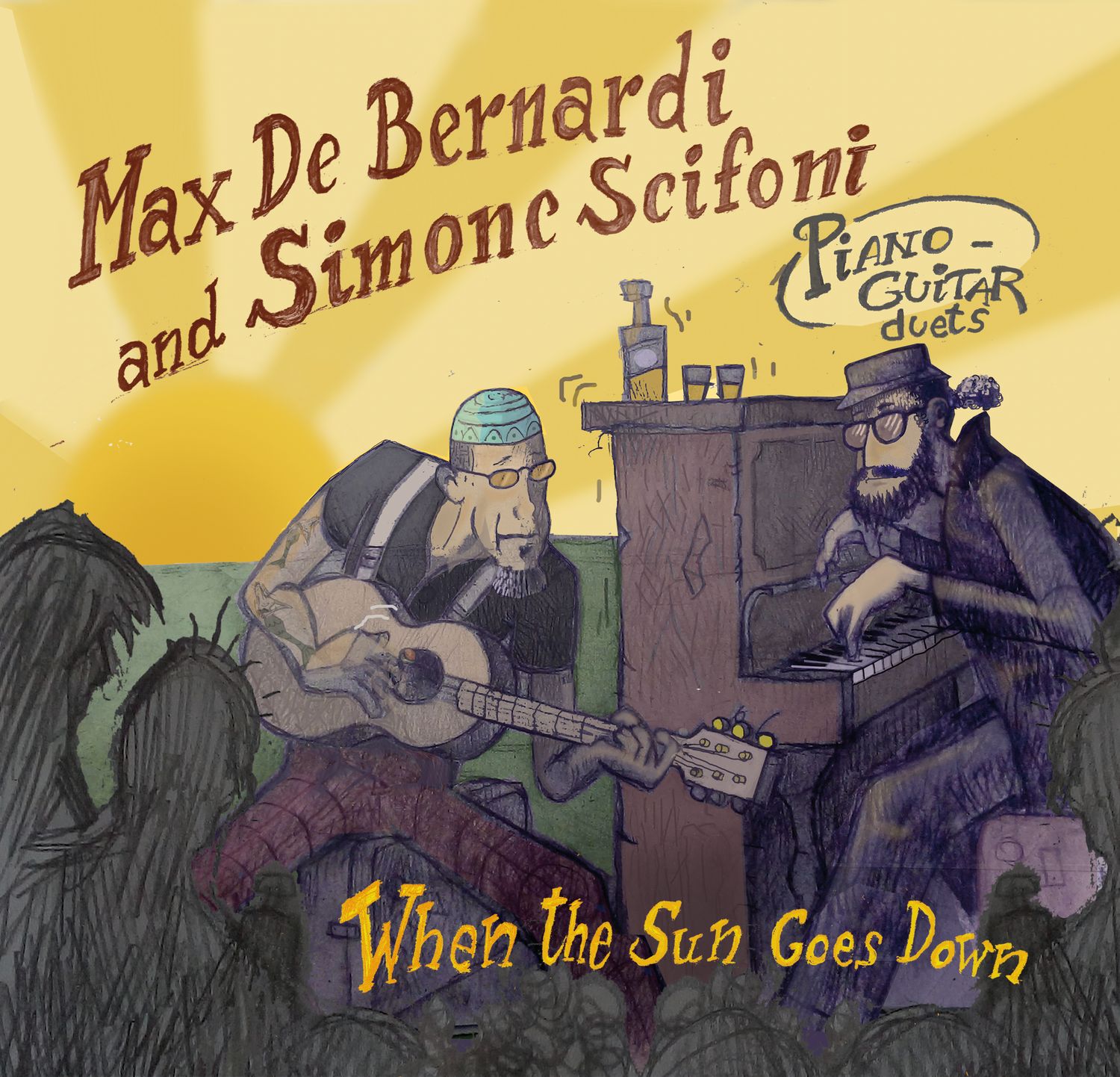 MAX DE BERNARDI &amp; SIMONE SCIFONI - When The Sun Goes Down (CD)