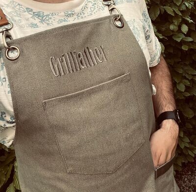 BBQ-schort volwassen "Grillfather"