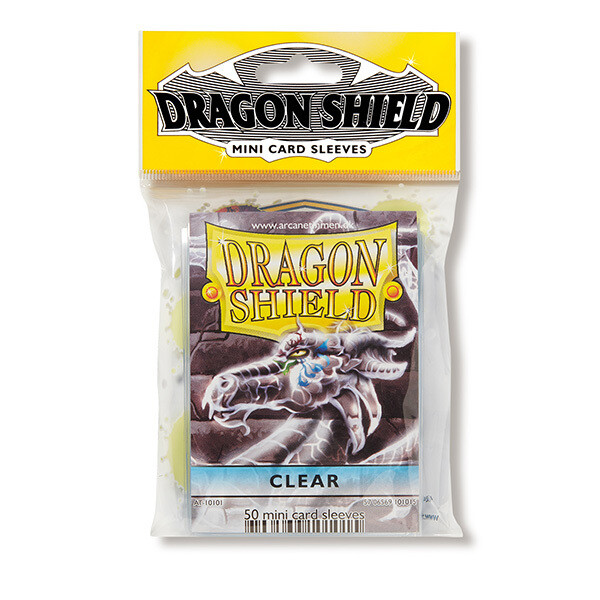 Dragon Shield Sleeves: Japanese Size Classic Clear (50 Count)