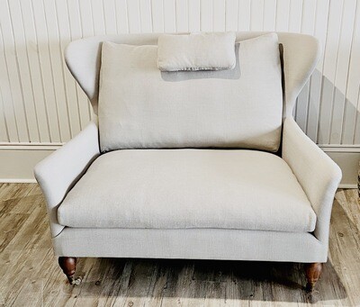Lauren Stylish French Provence Wing Back Chair Lauren Stylish French Provence Wing Back Chair