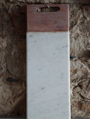 Marble and Wood Charcuterie Platter Marble and Wood Charcuterie Platter