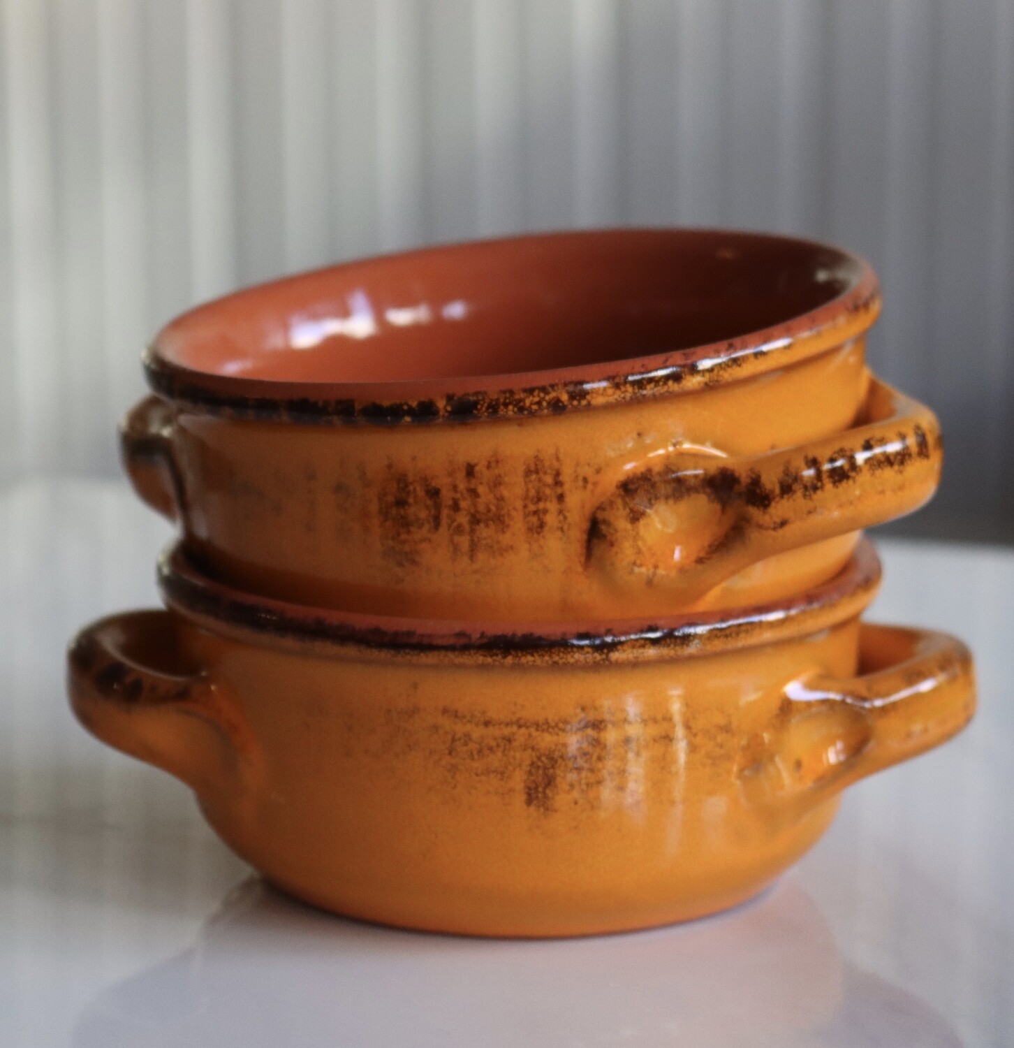 Orange Ceramic Bowl