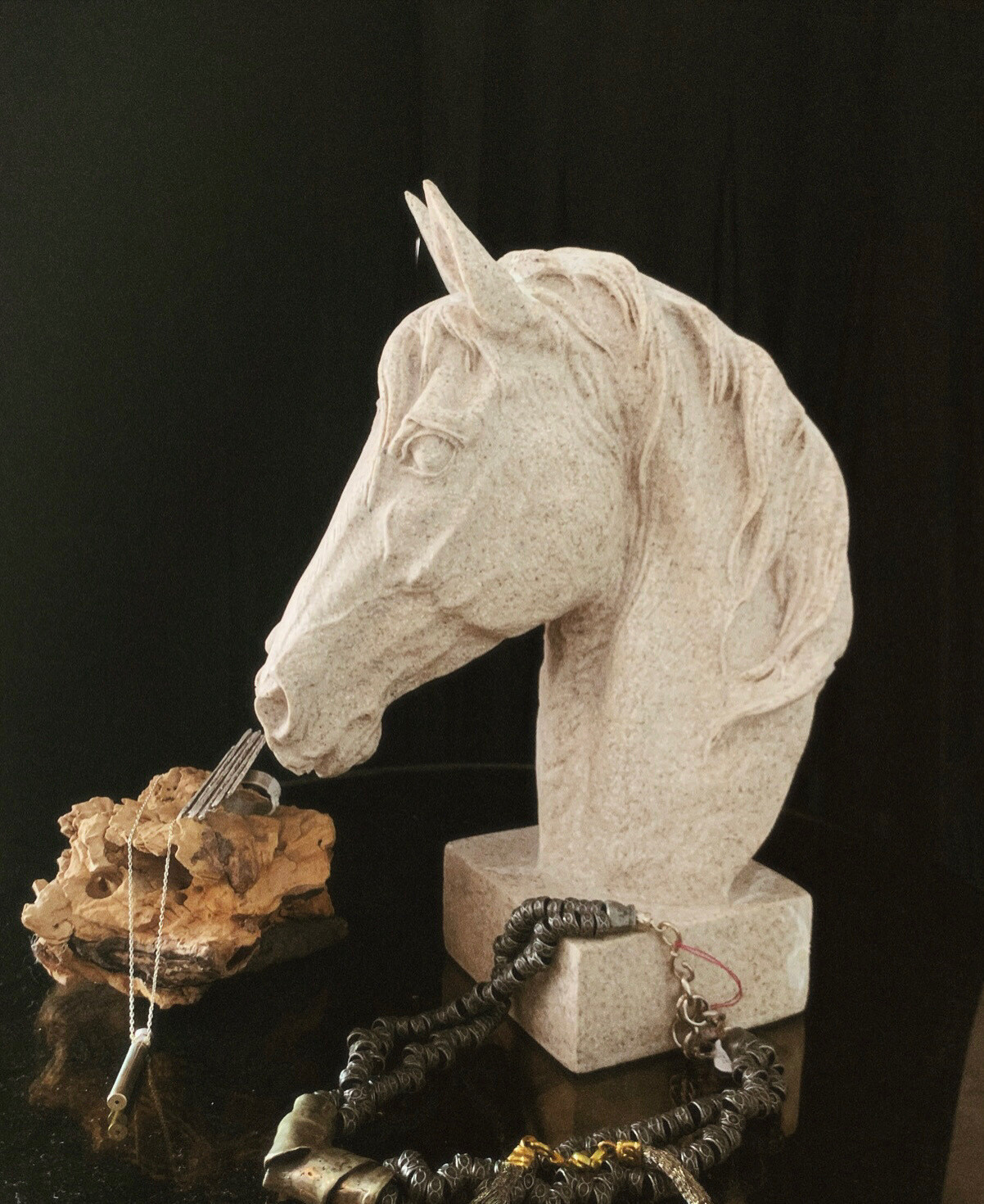 Horse bust
