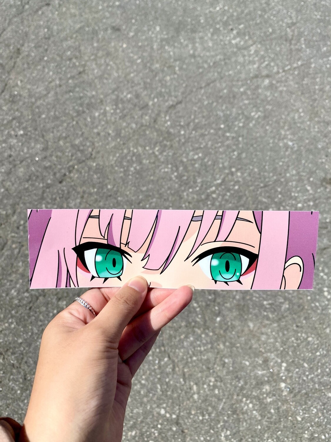 Zero Two Slap Sticker