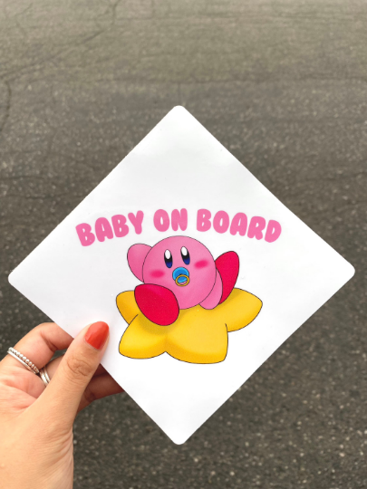 Baby On Board Kirby