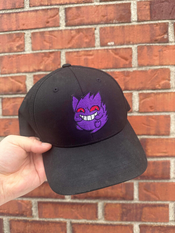 Gengar Embroidered Cap