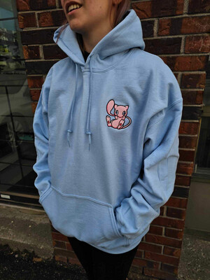 Mew Embroidered Hoodie