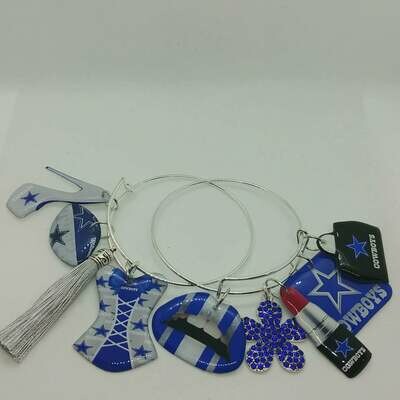 NFL Inspired Bangle Sets