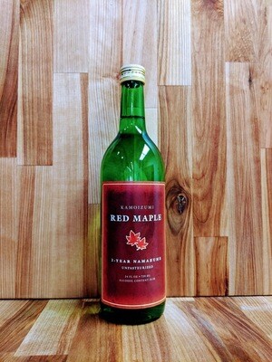 Kamoizumi Brewery, Red Maple 2-Year Aged Namagenshu Sake