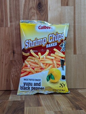 Calbee, Shrimp Chips Yuzu Pepper