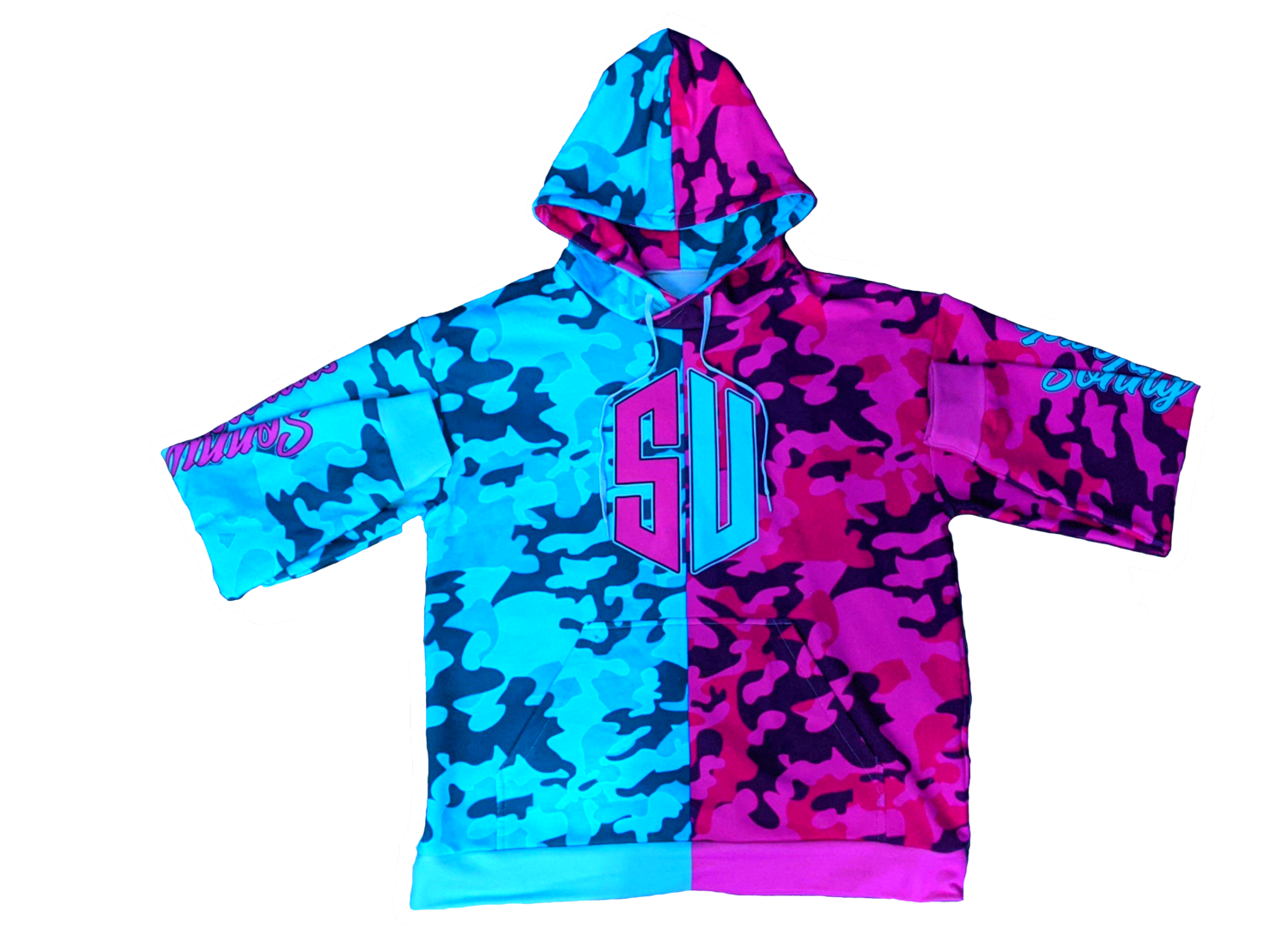 Sonny Uploads Camo Hoodie