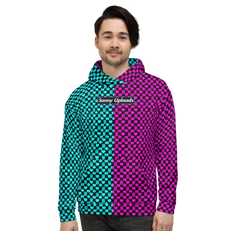Sonny Uploads Patterned Hoodie