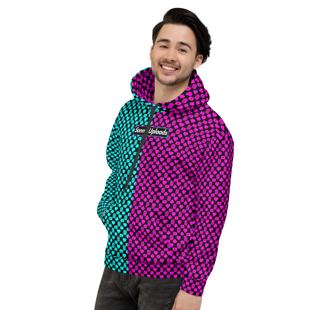 Sonny Uploads Patterned Hoodie