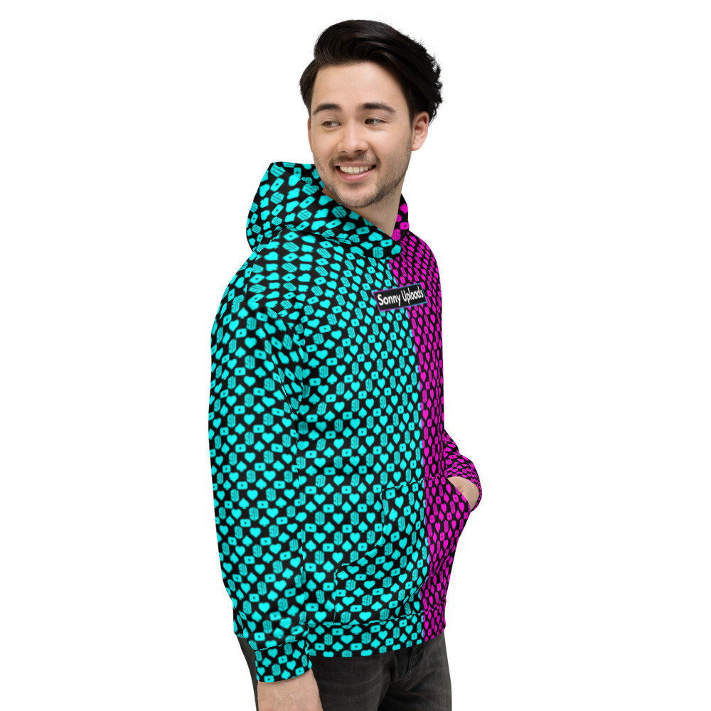 Sonny Uploads Patterned Hoodie