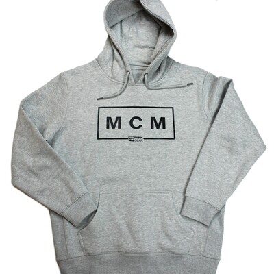 &quot;MCM&quot; Hoodie in Heather Grey