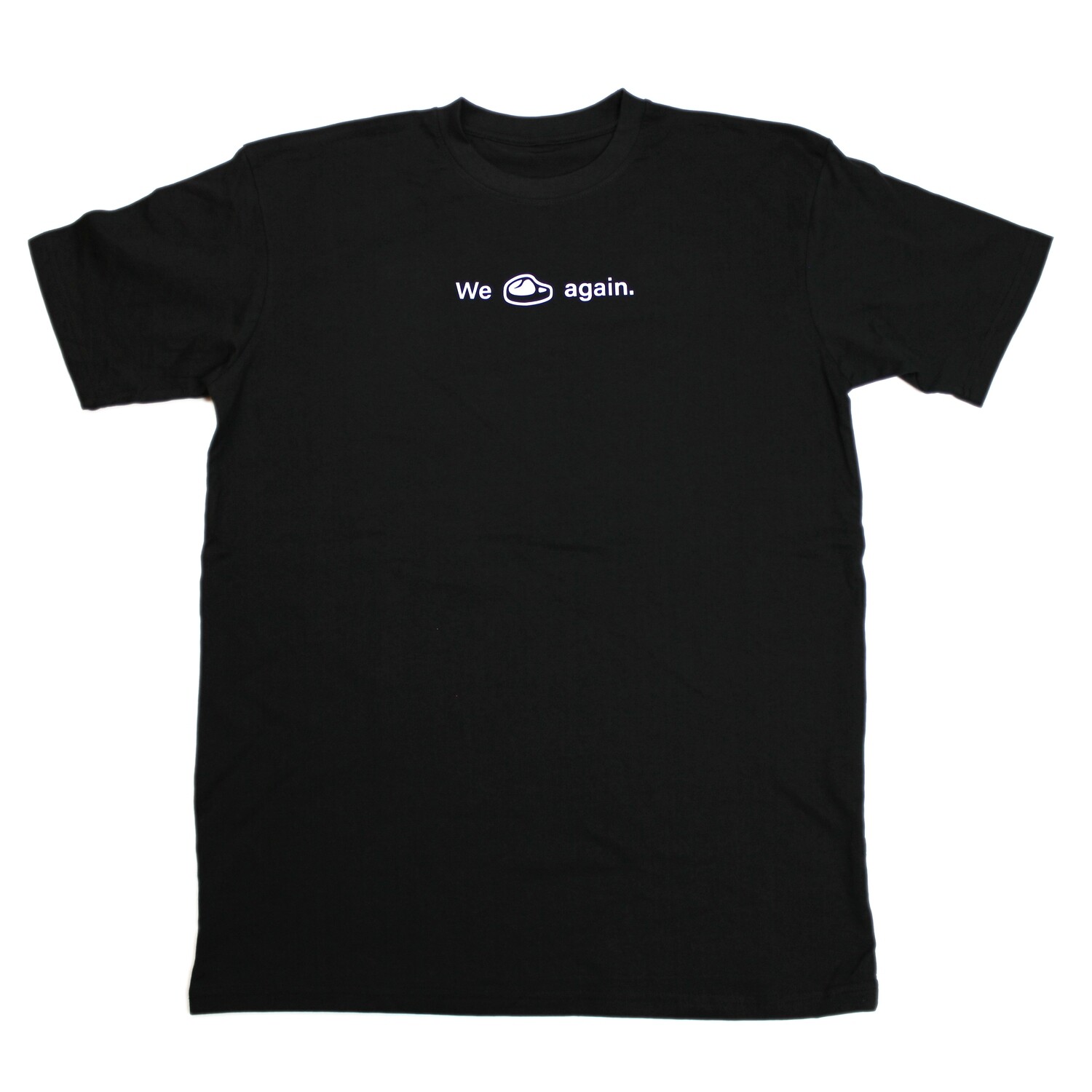 &quot;We Meat Again&quot; T-Shirt In Black
