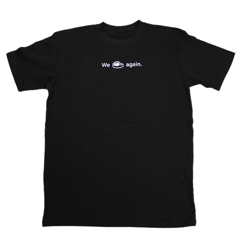 &quot;We Meat Again&quot; T-Shirt In Black