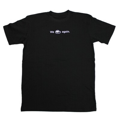 &quot;We Meat Again&quot; T-Shirt In Black