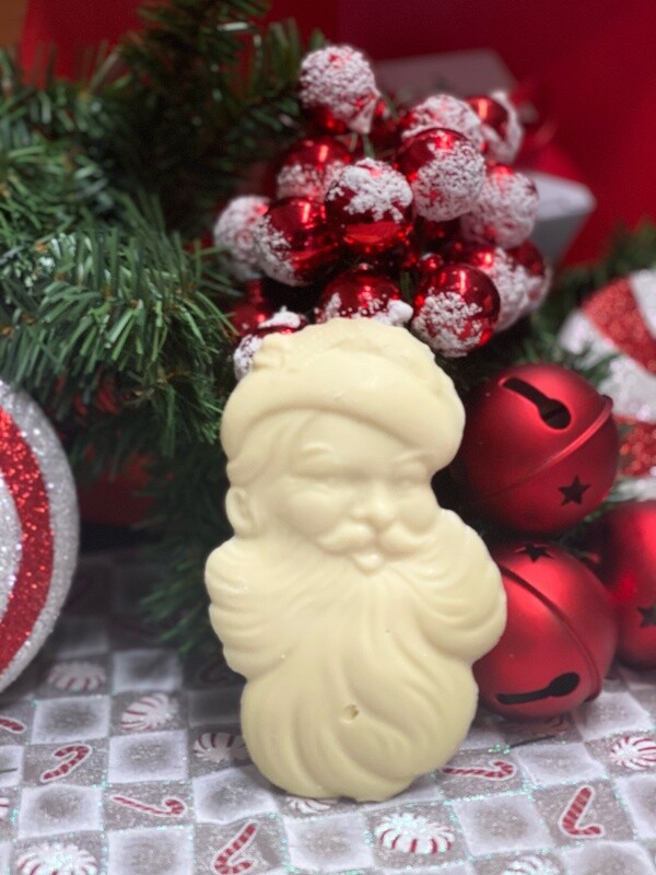 White Traditional Santa Face
